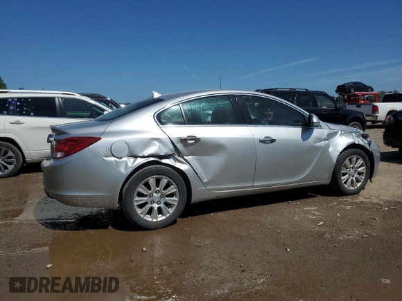 2013 Buick Regal with VIN 2G4GR5ER4D9248073, listed as a Copart auction lot 61992135 with 114,539 mi miles and Clean title. Bid and sale history available at DreamBid. Image 3.