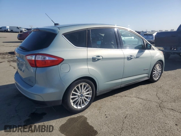 2013 Ford C-Max SEL with VIN 1FADP5BU2DL502027, listed as a Copart auction lot 50666525 with 125,983 mi miles and Salvage Title. Bid and sale history available at DreamBid. Image 3.