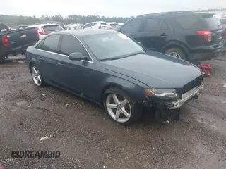 2010 Audi A4 2.0T Premium Plus with VIN WAUFFAFLXAN036912, listed as a IAAI auction lot 40906164 with 193,888 mi miles. Bid and sale history available at carsss.com. Image 1.