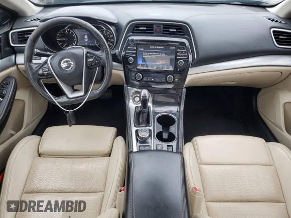 2016 Nissan Maxima SL with VIN 1N4AA6AP2GC392414, listed as a Copart auction lot 60598635 with 105,151 mi miles and Salvage title. Bid and sale history available at DreamBid. Image 8.