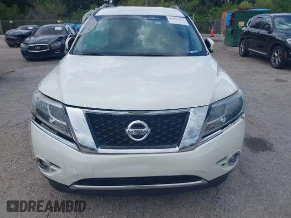 2015 Nissan Pathfinder SV with VIN 5N1AR2MN0FC707145, listed as a IAAI auction lot 41697576 with 104,252 mi miles and . Bid and sale history available at DreamBid. Image 13.