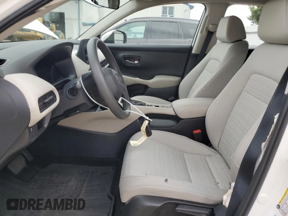 2023 Honda HR-V LX with VIN 3CZRZ2H33PM708851, listed as a Copart auction lot 58376165 with 21,078 mi miles and Salvage title. Bid and sale history available at DreamBid. Image 7.