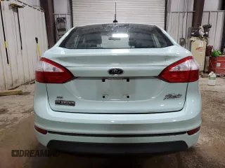 2017 Ford Fiesta SE with VIN 3FADP4BJ1HM130345, listed as a Copart auction lot 53096195 with 10,615 mi miles and Salvage Title. Bid and sale history available at carsss.com. Image 6.