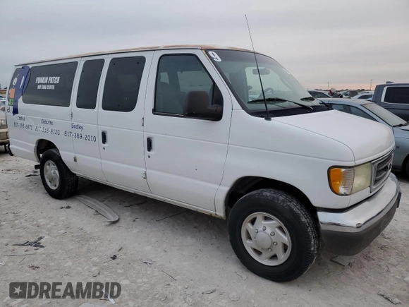 2003 Ford Econoline Passenger XL z VIN 1FBSS31L63HA17960, wystawiony jako Copart lot #84592684 z przebiegiem 80 690 mil mil oraz Czysty tytuł • Clean title. Historia ofert i sprzedaży dostępna na DreamBid. Obrazek 4.
