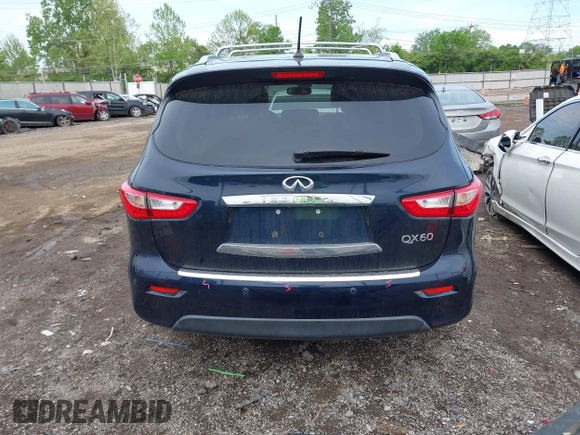 2015 Infiniti QX60 z VIN 5N1AL0MM3FC521001, wystawiony jako IAAI lot #42188337 z przebiegiem 138 266 mil mil oraz . Historia ofert i sprzedaży dostępna na DreamBid. Obrazek 17.
