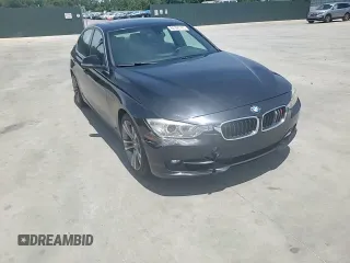 2015 BMW 3 Series 328i with VIN WBA3C1C5XFK118049, listed as a Copart auction lot 60166745 with 145,645 mi miles and Salvage title. Bid and sale history available at DreamBid. Image 13.