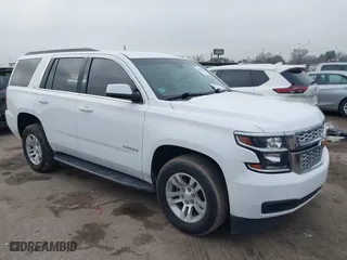 2018 Chevrolet Tahoe LT with VIN 1GNSCBKC8JR334039, listed as a IAAI auction lot 41430346 with 162,821 mi miles. Bid and sale history available at carsss.com. Image 1.