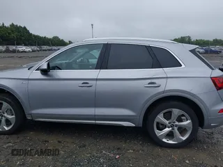 2022 Audi Q5 S line Premium Plus with VIN WA1EAAFY7N2002131, listed as a IAAI auction lot 42496307 with 25,840 mi miles and . Bid and sale history available at DreamBid. Image 14.