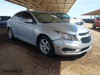 2016 Chevrolet Cruze Limited LT with VIN 1G1PE5SBXG7175488, listed as a IAAI auction lot 41972668 with 155,206 mi miles. Bid and sale history available at carsss.com. Image 1.