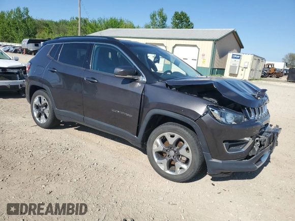 2020 Jeep Compass Limited z VIN 3C4NJCCB6LT114416, wystawiony jako Copart lot #55758575 z przebiegiem Nie podano mil oraz Szkoda całkowita • Salvage title. Historia ofert i sprzedaży dostępna na DreamBid. Obrazek 4.