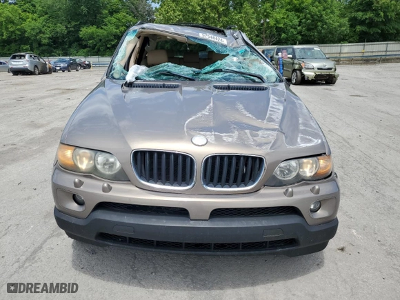 2006 BMW X5 3.0i with VIN 5UXFA13526LY42767, listed as a Copart auction lot 57548424 with 209,813 mi miles and Salvage Title. Bid and sale history available at carsss.com. Image 5.