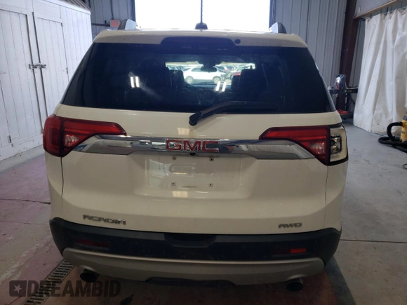 2017 GMC Acadia SLT with VIN 1GKKNULS0HZ326231, listed as a Copart auction lot 78011814 with 108,064 mi miles and Salvage Title. Bid and sale history available at carsss.com. Image 6.