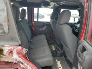 2012 Jeep Wrangler Unlimited Sport with VIN 1C4BJWDG5CL158739, listed as a Copart auction lot 51334975 with 31,818 mi miles and Salvage Title. Bid and sale history available at carsss.com. Image 11.