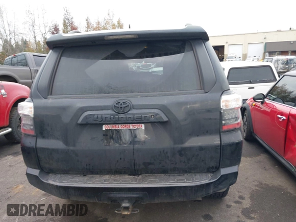 2021 Toyota 4Runner SR5 with VIN JTEMU5JR6M5855676, listed as a IAAI auction lot 41313015 with 101,078 mi miles and . Bid and sale history available at DreamBid. Image 16.