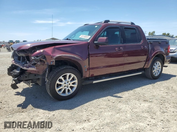 2007 Ford Explorer Sport Trac Limited z VIN 1FMEU33K07UA07523, wystawiony jako Copart lot #64148855 z przebiegiem 106 339 mil mil oraz Szkoda całkowita • Salvage title. Historia ofert i sprzedaży dostępna na DreamBid. Obrazek 1.