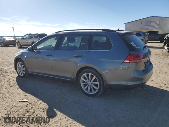 2016 Volkswagen Golf SportWagen TSI S with VIN 3VWC17AUXGM513720, listed as a Copart auction lot 86509294 with 95,672 mi miles and Salvage Title. Bid and sale history available at carsss.com. Image 2.