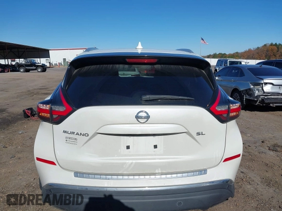 2020 Nissan Murano SL z VIN 5N1AZ2CJ9LN130579, wystawiony jako IAAI lot #41044073 z przebiegiem 74 981 mil mil oraz . Historia ofert i sprzedaży dostępna na DreamBid. Obrazek 16.