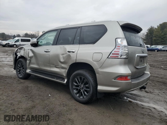 2023 Lexus GX with VIN JTJAM7BX4P5345358, listed as a Copart auction lot 43178375 with 38,666 mi miles and Salvage Title. Bid and sale history available at carsss.com. Image 2.