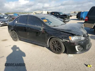 2017 Mitsubishi Lancer ES with VIN JA32U2FU6HU010960, listed as a Copart auction lot 72648074 with 107,524 mi miles and Salvage Title. Bid and sale history available at carsss.com. Image 4.