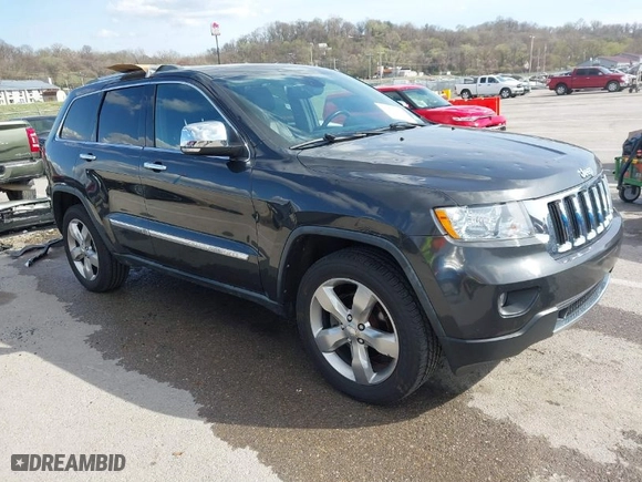2011 Jeep Grand Cherokee Limited with VIN 1J4RR5GG4BC624876, listed as a IAAI auction lot 41877272 with 166,810 mi miles. Bid and sale history available at carsss.com. Image 1.
