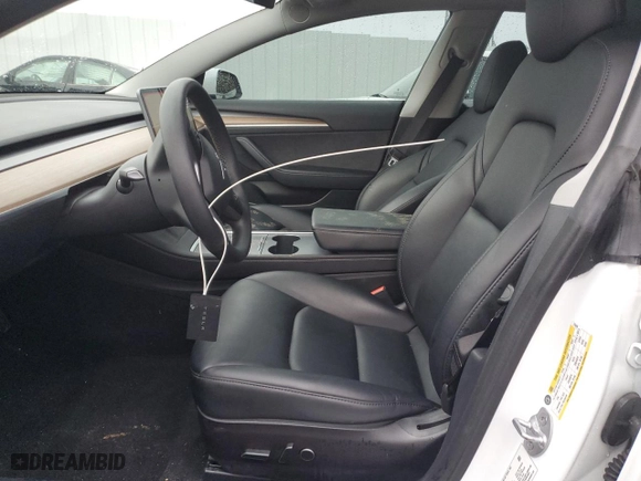 2022 Tesla Model 3 Long Range with VIN 5YJ3E1EB2NF275845, listed as a Copart auction lot 84527134 with 41,545 mi miles and Salvage Title. Bid and sale history available at carsss.com. Image 7.
