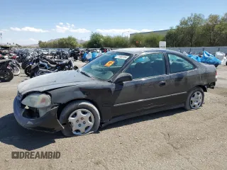 2000 Honda Civic EX with VIN 1HGEJ8242YL040383, listed as a Copart auction lot 71565154 with 114,612 mi miles and Salvage Title. Bid and sale history available at carsss.com. Image 1.
