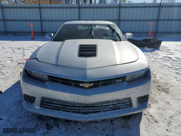 2014 Chevrolet Camaro SS with VIN 2G1FS1EW6E9270525, listed as a Copart auction lot 45925905 with 75,543 mi miles and Salvage Title. Bid and sale history available at carsss.com. Image 5.