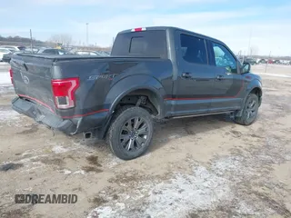 2016 Ford F-150 XLT with VIN 1FTEW1EF5GFC66144, listed as a IAAI auction lot 41607656 with 112,009 mi miles. Bid and sale history available at carsss.com. Image 4.