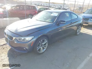 2015 BMW 4 Series 428i xDrive with VIN WBA3N5C58FK484738, listed as a IAAI auction lot 41772870 with 175,510 mi miles. Bid and sale history available at carsss.com. Image 17.
