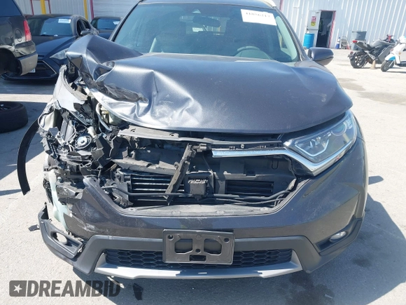 2019 Honda CR-V EX with VIN 5J6RW1H5XKA044056, listed as a IAAI auction lot 41856217 with 92,552 mi miles. Bid and sale history available at carsss.com. Image 13.