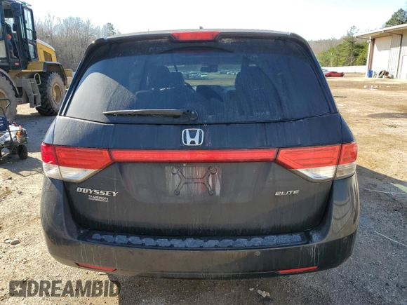 2014 Honda Odyssey Touring with VIN 5FNRL5H94EB133819, listed as a Copart auction lot 46469315 with 170,574 mi miles and Salvage Title. Bid and sale history available at carsss.com. Image 6.