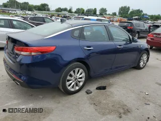 2017 Kia Optima EX with VIN 5XXGU4L35HG158389, listed as a Copart auction lot 59822505 with 80,051 mi miles and Salvage title. Bid and sale history available at DreamBid. Image 3.