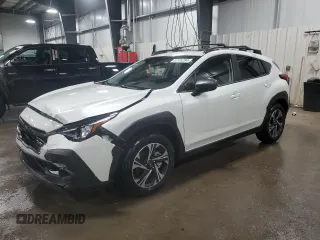 2024 Subaru Crosstrek Premium с VIN JF2GUADC9RH860038, выставлен на аукционе Copart как лот 80906284 с пробегом 1 344 миль миль и Списание • Salvage title. История ставок и продаж доступна на DreamBid. Изображение 1.