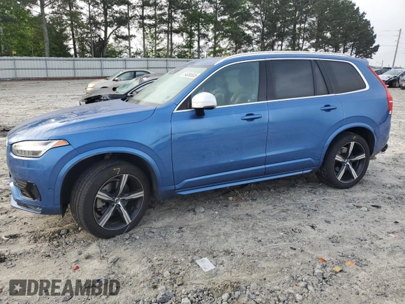 2018 Volvo XC90 R-Design with VIN YV4102KMXJ1337185, listed as a Copart auction lot 54086505 with 106,608 mi miles and Salvage Title. Bid and sale history available at DreamBid. Image 1.