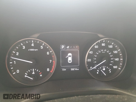 2018 Hyundai Elantra SEL with VIN 5NPD84LF4JH246099, listed as a Copart auction lot 55792465 with 59,214 mi miles and Salvage Title. Bid and sale history available at DreamBid. Image 9.