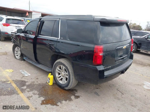 2016 Chevrolet Tahoe LS with VIN 1GNSCAEC3GR360014, listed as a IAAI auction lot 41218354 with 1 mi miles. Bid and sale history available at carsss.com. Image 3.
