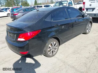 2017 Hyundai Accent SE with VIN KMHCT4AE9HU358106, listed as a IAAI auction lot 41693466 with 97,879 mi miles. Bid and sale history available at carsss.com. Image 4.