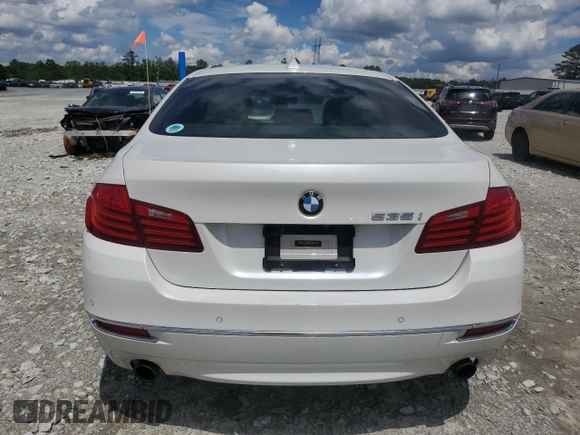 2014 BMW 5 Series 535i z VIN WBA5B1C5XED482728, wystawiony jako Copart lot #56638715 z przebiegiem 140 566 mil mil oraz Szkoda całkowita • Salvage title. Historia ofert i sprzedaży dostępna na DreamBid. Obrazek 6.