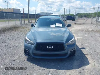 2022 Infiniti Q50 Red Sport 400 z VIN JN1FV7DP5NM370262, wystawiony jako IAAI lot #42727552 z przebiegiem 58 430 mil mil oraz . Historia ofert i sprzedaży dostępna na DreamBid. Obrazek 11.