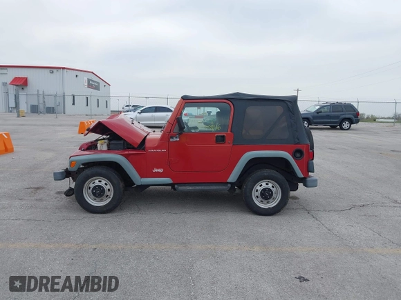 1998 Jeep Wrangler SE with VIN 1J4FY29PXWP785510, listed as a IAAI auction lot 41998116 with 92,390 mi miles and . Bid and sale history available at DreamBid. Image 14.