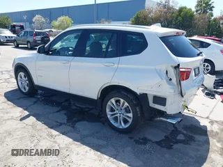 2017 BMW X3 xDrive35i with VIN 5UXWX7C56H0S18430, listed as a IAAI auction lot 41966132 with 79,420 mi miles and . Bid and sale history available at DreamBid. Image 3.