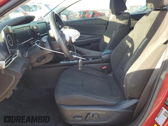 2021 Hyundai Elantra SEL with VIN KMHLN4AG3MU118653, listed as a Copart auction lot 47587975 with 79,915 mi miles and Salvage Title. Bid and sale history available at carsss.com. Image 7.