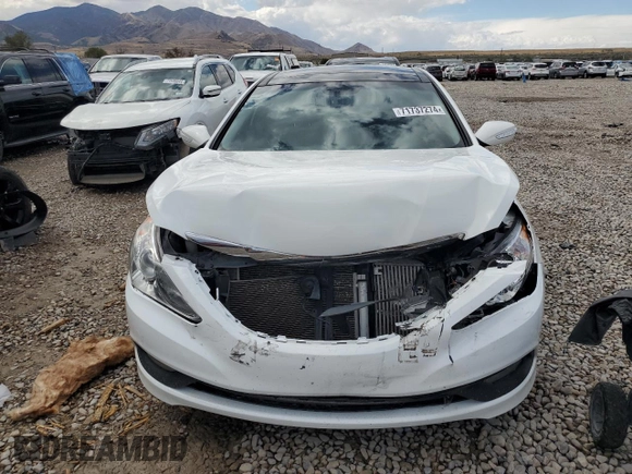2014 Hyundai Sonata Limited with VIN 5NPEC4AB5EH827118, listed as a Copart auction lot 71737274 with 149,597 mi miles and Salvage Title. Bid and sale history available at DreamBid. Image 5.
