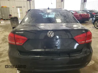 2013 Volkswagen Passat SE w/Sunroof & Nav with VIN 1VWBP7A38DC048224, listed as a Copart auction lot 53722345 with 123,639 mi miles and Non Repairable. Bid and sale history available at carsss.com. Image 6.