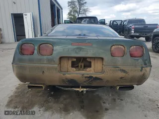 1994 Chevrolet Corvette with VIN 1G1YY22P4R5100564, listed as a Copart auction lot 72007464 with 0 mi miles and Salvage Title. Bid and sale history available at carsss.com. Image 6.