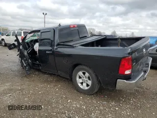 2018 Ram 1500 SLT with VIN 1C6RR7GG1JS307537, listed as a Copart auction lot 46714854 with Not provided miles and Salvage title. Bid and sale history available at DreamBid. Image 2.