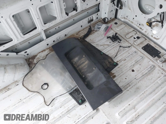 2022 Ford Transit Cargo with VIN 1FTBR3U85NKA64272, listed as a IAAI auction lot 42427708 with 62,043 mi miles and . Bid and sale history available at DreamBid. Image 12.