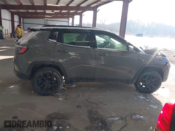2021 Jeep Compass Sport with VIN 3C4NJDAB2MT591242, listed as a IAAI auction lot 41397874 with 64,653 mi miles and . Bid and sale history available at DreamBid. Image 13.