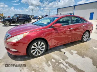 2012 Hyundai Sonata Limited with VIN 5NPEC4ABXCH447267, listed as a Copart auction lot 62556375 with Not provided miles and Salvage title. Bid and sale history available at DreamBid. Image 1.