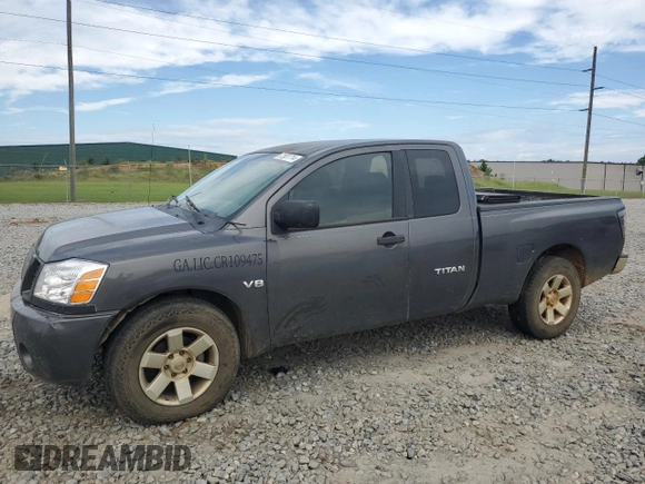 2005 Nissan Titan SE with VIN 1N6AA06A45N563576, listed as a Copart auction lot 72881714 with Not provided miles and Salvage title. Bid and sale history available at DreamBid. Image 1.